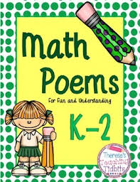 Math Poems For Fun And Understanding K 2 Math Poems Math Literature Math
