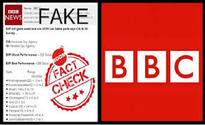 Bbc Survey Predicting More Than 323 Seats For Bjp Is Fake