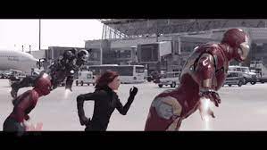 Open & share this gif captain, america, captain america civil war, with everyone you know. Best Civil War Airport Battle Gifs Gfycat