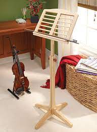 You can select from a wide selection of wood music stands. Custom Music Stand Woodworking Project Woodsmith Plans