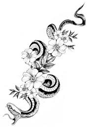 Black And White Snake Tattoo Drawing Pin By Jessy Houston On Mirtes Body Art Tattoos Rose Tattoos Tattoos