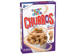 Whenever i see cinnamon sugar, i tend to laugh at panera bagels panera gluten free food vegan desserts cinnamon crunch recipes vegan gluten free gluten free baking cinnamon crunch. General Mills Is Releasing Cinnamon Toast Crunch Churros Cereal People Com