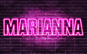 Happy birthday singing gif by marianna. Download Wallpapers Marianna 4k Wallpapers With Names Female Names Marianna Name Purple Neon Lights Happy Birthday Marianna Picture With Marianna Name For Desktop Free Pictures For Desktop Free