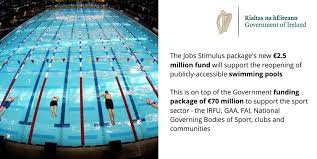 Ireland Active Welcome 2 5 Million Swimming Pool Fund To Support Re Opening Ireland Active