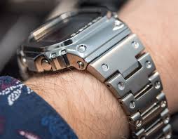 Description custom genuine casio g shock watch with a custom lab made cz diamond bling bling bezel. Hands On With The Casio G Shock Gmw B 5000 D 1 Full Metal Ablogtowatch