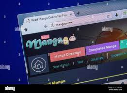 Ryazan, Russia - July 25, 2018: Homepage of Mangago website on the display  of PC. Url - Mangago.me Stock Photo - Alamy