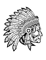 You can use our amazing online tool to color and edit the following indian coloring pages. Indian Native Chief Profile Native American Adult Coloring Pages