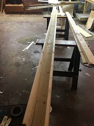 Pine Faux Beam With Recessed Lighting Dave Eddy