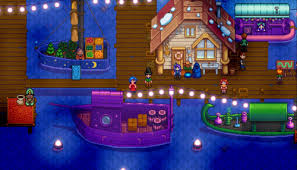 Ein abbruchreifes, baufälliges, einsturzgefährdetes haus. Nachtmarkt Stardew Valley Wiki