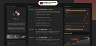 Highlight your career experience, skills, and knowledge in a resume template from adobe spark. Cv Resume Template For Adobe Xd Xdguru Com