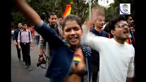 Most cities around the world hold their pride celebrations during the summer of each year in june and sometimes extending till august. Lgbtq Pride Parade 2018 India Thousands March On Delhi Roads India Pride March Youtube