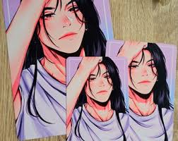 Sorcerer Anime Long Hair Fanart Print