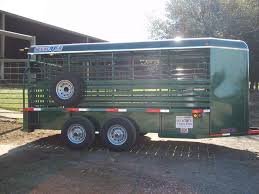 Neckover Bumper Pull Livestock Trailer Neckover Trailers Livestock Trailers Stock Trailer Trailer