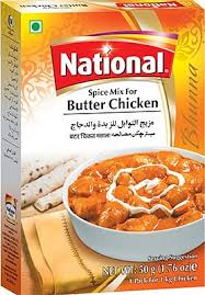 The dish is offered at restaurants around the world and was described by former uk foreign secretary robin cook as a true british national dish. en.wikipedia.org National Butter Chicken Spice Mix National Brand Readymade Spice Mixes Groceries Ishopindian Com