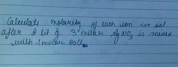 Want to discover art related to afler? Calculate Molality Of Each Cion In Sol Afler Lit B Mebli Dy Nois Mixed Leith