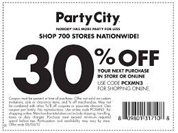30 Off At Party City Or Online Via Checkout Promo Pcxmn3 Party City Coding Party