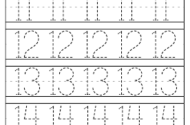 Some of the worksheets for this concept are writing numbers work, 100 number trace, 1 1 1 1 1 1 1 1, name trace numbers 1 20, name warm up lets move stomp your feet as you count, kindergarten numbers counting work. Numbers 1 20 Tracing Worksheets Free Printable Pdf