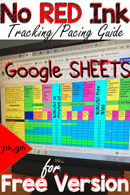 Created For Free Version Of No Red Ink Grammar Tracking And Pacing Made Fun And Easy With T Google Classroom Middle School English Classroom Teacher Technology