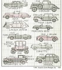 2 449 40 Classic Cars Mtecuka Cross Stitch Designs Train Cross Stitch Small Cross Stitch