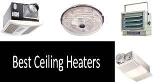 Save space while warming your indoor or outdoor area with wall & ceiling mounted patio heaters! Best Ceiling Heaters In 2021 Energy Efficient Powerful Buyer S Guide