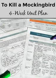 Teach To Kill A Mockingbird With This Complete Unit Plan Lessons Quotes Characters And All Your Favorit Lesson Plan Outline Unit Plan High School Literature