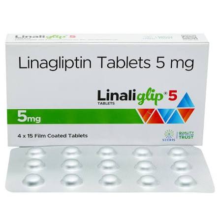 Buy Linaliglip 5 Tablet 15's online | Uses, Side Effects, Price and  substitutes | Apollo Pharmacy
