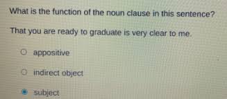 Whoever ate my lunch is in big. Answered What Is The Function Of The Noun Clause Bartleby