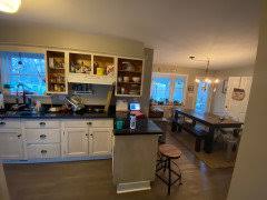 Single row galley kitchens should be sized with an area of roughly 75 ft2 | 7 m2. How Many Recessed Lights In My Little Galley Kitchen