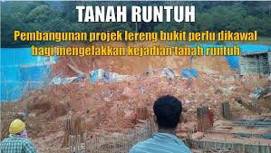 .tanah runtuh dan gempa bumi.terdapat banyak yang sedang diancam hakisan tanah.antara langkah mengatasi pencemaran air. Pembangunan Projek Lereng Bukit Yang Agresif Perlu Dikawal Bagi Mengelakkan Kejadian Tanah Runtuh Apakah Penambahbaikan Yang Perlu Diambil Kerajaan Bagi Mengawal Kejadian Ini Dari Berulang Seribu Ombak