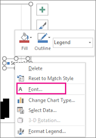 Add And Format A Chart Legend Office Support