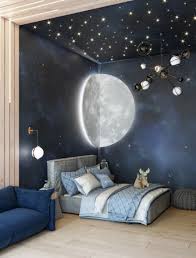 Forget boring lampshades and plump for something with a bit more pizzazz. 35 Creative Space Themed Bedroom Ideas For A Better Sleep