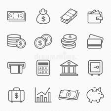 Download a free preview or high quality adobe illustrator ai, eps, pdf and high resolution jpeg versions. Finance And Money Outline Stroke Symbol Icons Finance And Money Outline Stroke Aff Outline Money Finance Stroke Vector Ad Finance Icon Outline