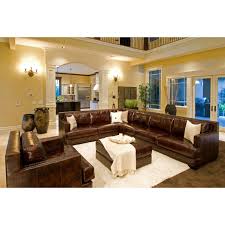 Have To Have It Easton Top Grain Leather Sectional Right Arm Facing Sofa Left Leather Sectional Living Room Living Room Leather Top Grain Leather Sectional