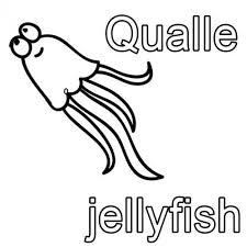Kostenlose ausmalbilder in einer vielzahl von themenbereichen, zum ausdrucken und anmalen. Kostenlose Malvorlage Englisch Lernen Ausmalbild Englisch Lernen Qualle Jellyfish Zum Ausmalen Buchstaben Lernen Englisch Lernen Englisch Lesen