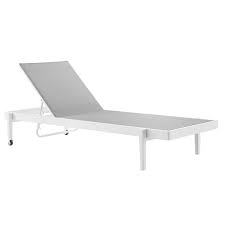 Rated 4.5 out of 5 stars. Carolina Modern Gray Outdoor Chaise Lounge Eurway