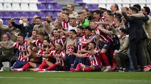 Club atlético de madrid, s.a.d., commonly referred to as atlético madrid in english or simply as atlético or atleti, is a spanish profession. Atletico Madrid Win La Liga Title In Tense Final Day Drama Cgtn