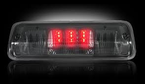 Recon Part 264124bk Ford 04 08 F150 Explorer Sport Trac 06 10 Red Led 3rd Brake Light Kit W White Led Cargo Lights Truck Accessories F150 Truck Lights