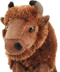Amazon Com Billy The Bison 10 Inch Buffalo Stuffed Animal Plush By Tiger Tale Toys Toys Games