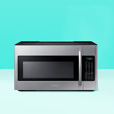 The 1.1 cubic foot microwave has an impressive 1000 watts, sensor cooking, a 400 cfm venting system with four fan speeds, and a nonstick interior for easy cleaning : 7 Best Over The Range Microwaves Top Over Range Microwave
