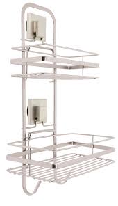 Check spelling or type a new query. Etagere De Bain Douche A Ventouse Satin Rectangle Double Bestlock Palladium Leroy Merlin