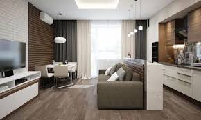 This island, from brayer design, houses the hob, an additional sink, food preparation area, as well as storage shelves and a handy seating spot. Modern Small Open Plan Kitchen Living Room Design Ideas Zoning Creative Ideas Fo Open Dining Room Living Room And Kitchen Design Open Plan Kitchen Living Room