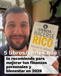Los 5 libros y series que recomiendo para este 2026 que te ayudarán a  mejorar tu vida por medio de las finanzas personales. La plata no lo es  todo, de hecho ni
