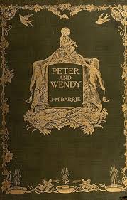 Book Cover By Francis Donkin Bedford Peter And Wendy By J M Barrie Charles Scribner S Sons 1911 Vintage Book Covers Book Cover Art Antique Books