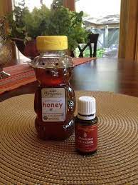 Sore Throat Remedy Place 4 Drops Of Melaleuca Ericifolia Tea Tree Oil In 1 Tablespoon Of Honey Use A Sore Throat Remedies Natural Health Remedies Remedies