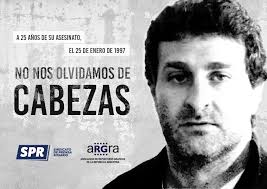 Con una acción en redes recuerdan el asesinato de Jose Luis Cabezas