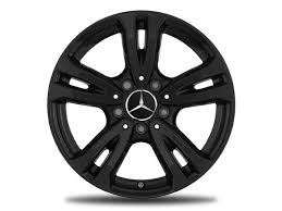 Jante Noire Mercedes Classe B W246 6 5j X16 Pouces Commander