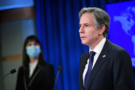 The stop is intended to demonstrate america's continued commitment to ukraine as it copes with russia's support for separatists and a buildup of troops along its eastern. Blinken Reaffirms Trump Era Ruling On Hong Kong Autonomy Pbs Newshour