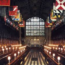 George's chapel is part of the college of st. Inside St George S Chapel The Windsor Castle Royal Wedding Venue Mirror Online