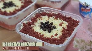 Apa kata buat sendiri daripada beratur panjang via. Kek Red Velvet Cheese Leleh Sedapnya Tak Terkata Kek Tak Payah Bakar Kukus Je Youtube