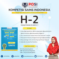 Soal osn fisika sma 2020. Posi Kompetisi Sains Indonesia Posi 2021 Gratis Facebook